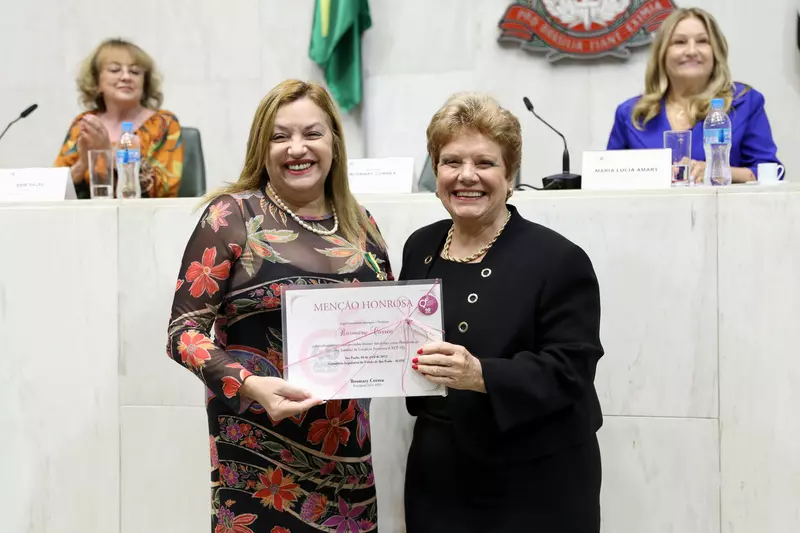 Alesp homenageia os 40 anos do Conselho Estadual da Condição Feminina