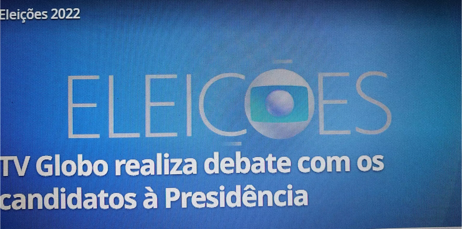 Não se pode pôr muita fé no debate político de hoje à noite na TV Globo, entre Lula e Bolsonaro