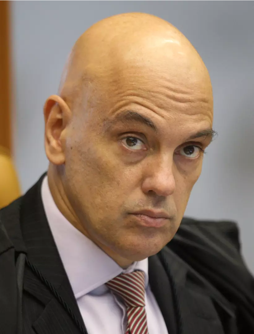 Esses manifestantes agressivos e violentos estão a provocar o ministro Alexandre de Moraes