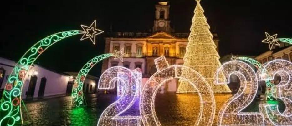 Circuito do Ouro iluminado vai encher os olhos e o coração de quem for da região