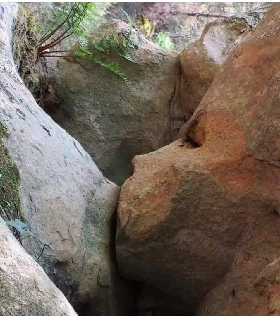 Pedras que são um estímulo ao exercício da pareidolia, fenômeno psicológico