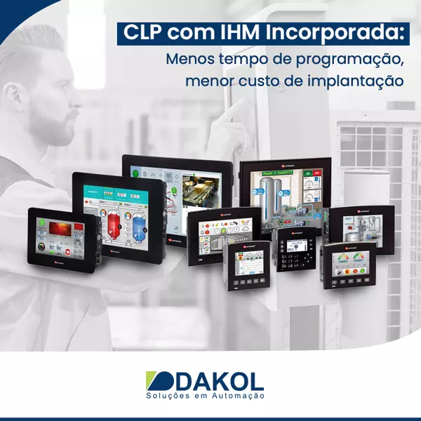 CLP com IHM incorporada