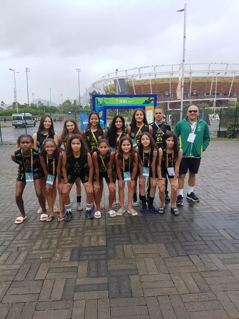 Futsal feminino da escola adventista de Taguatinga vence o Jebs 2022 no Rio