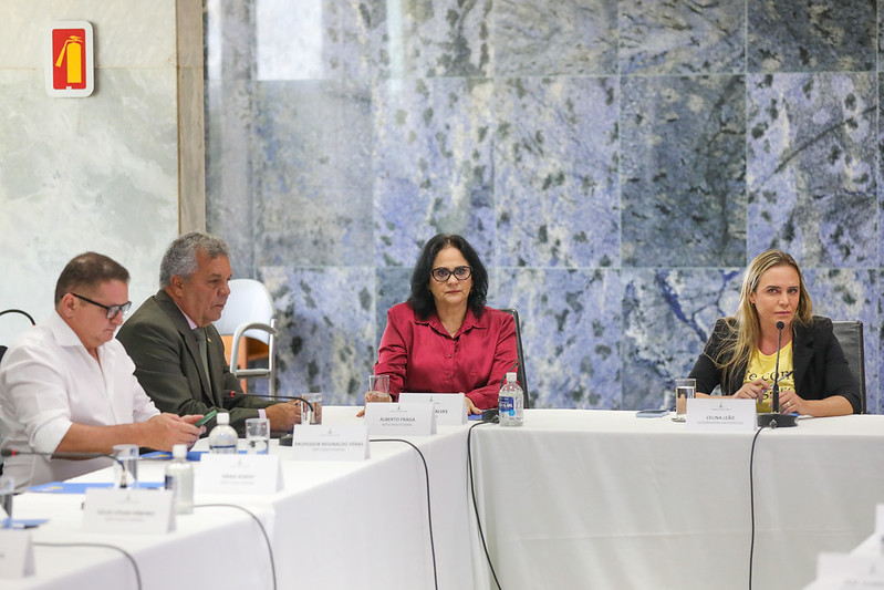 Celina Leão e bancada federal tratam de saúde e segurança do DF