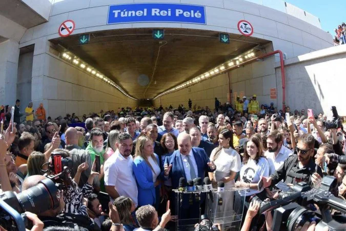 Túnel Rei Pelé atende 135 mil motoristas que passam pelo centro de Taguatinga