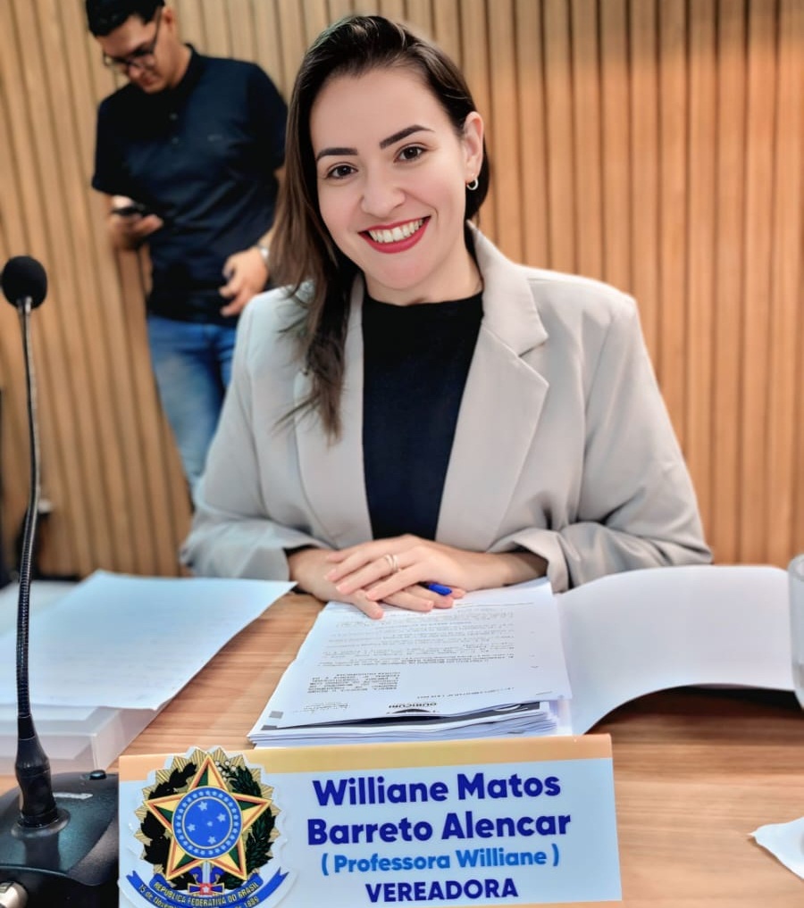Com 228 proposições apresentadas, Vereadora Williane celebra mais um ano de trabalho na Câmara de Ouricuri