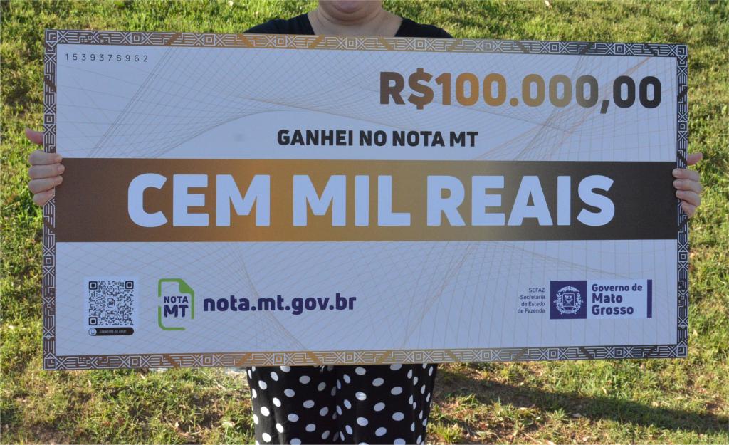 Sefaz divulga calendário de sorteios para 2026 com R$ 10,8 milhões em prêmios do Nota MT