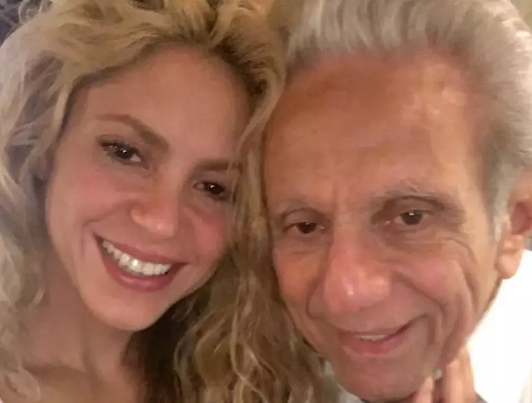 Pai de Shakira sofreu AVC horas antes do show da cantora em Copacabana