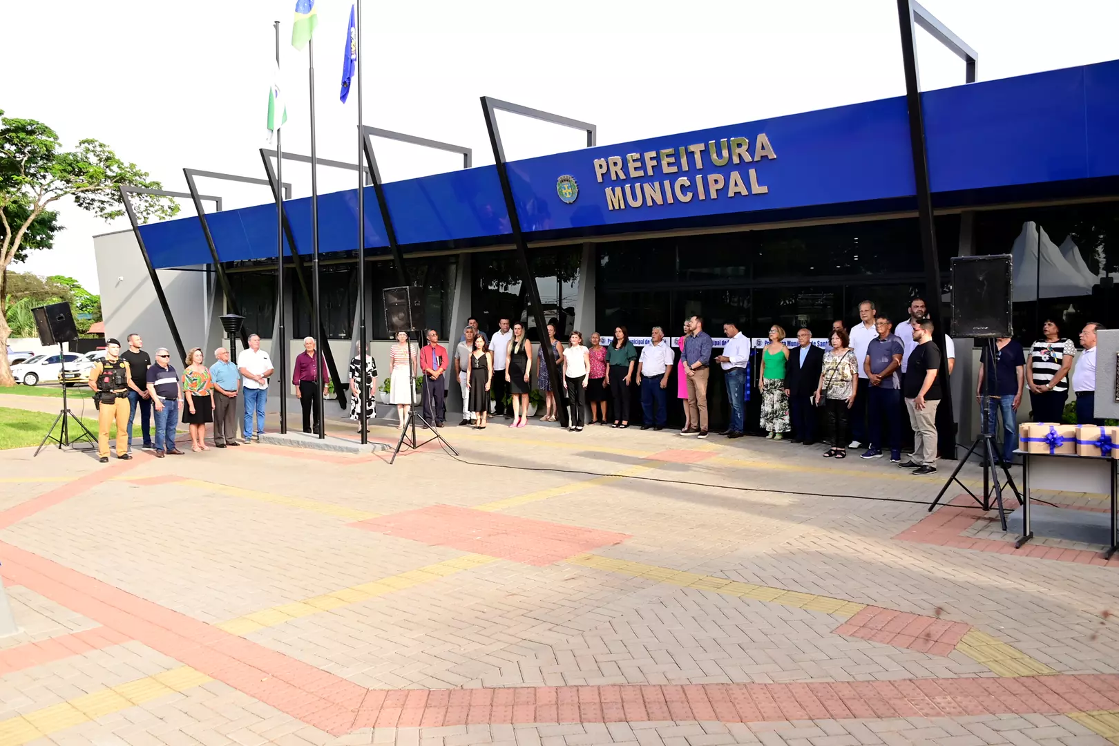 Reforma e Ampliação do Prédio da Prefeitura e Revitalização da Praça da Prefeitura