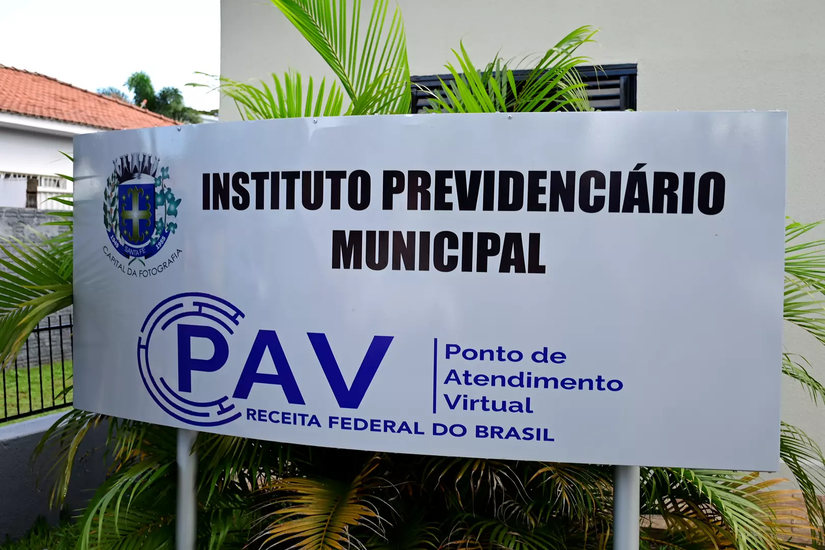 Inauguração da sede do Instituto Previdenciário Municipal e do Ponto de Atendimento Virtual da Receita Federal do Brasil em Santa Fé