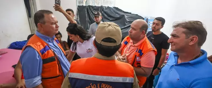 Governador Carlos Brandão visita municípios afetados pelas fortes chuvas
