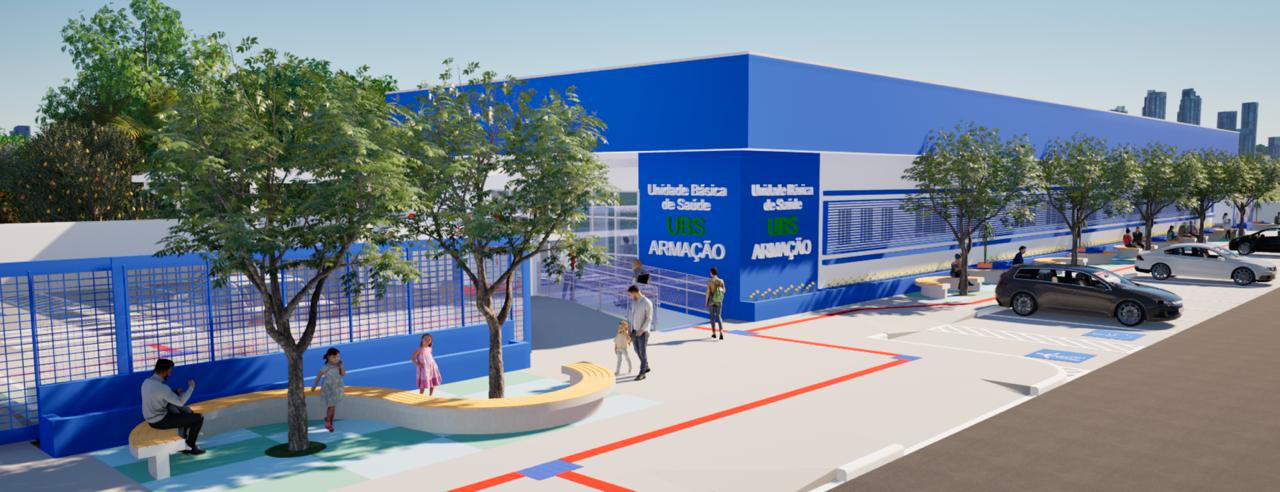 Prefeitura de Penha assina ordem de serviço para construção da nova UBS da Armação