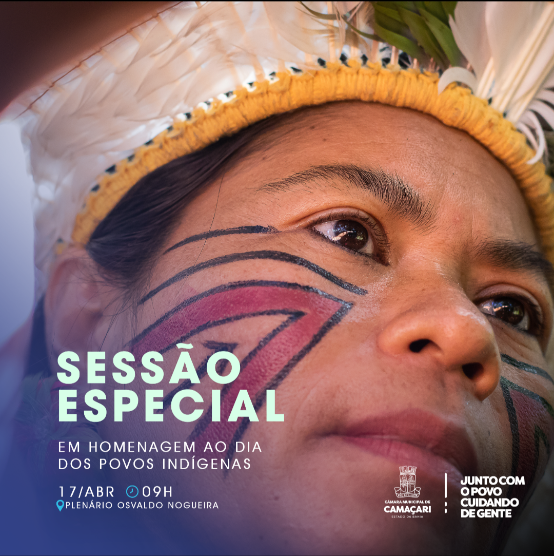 Câmara realizará Sessão Especial em homenagem ao Dia do Índio