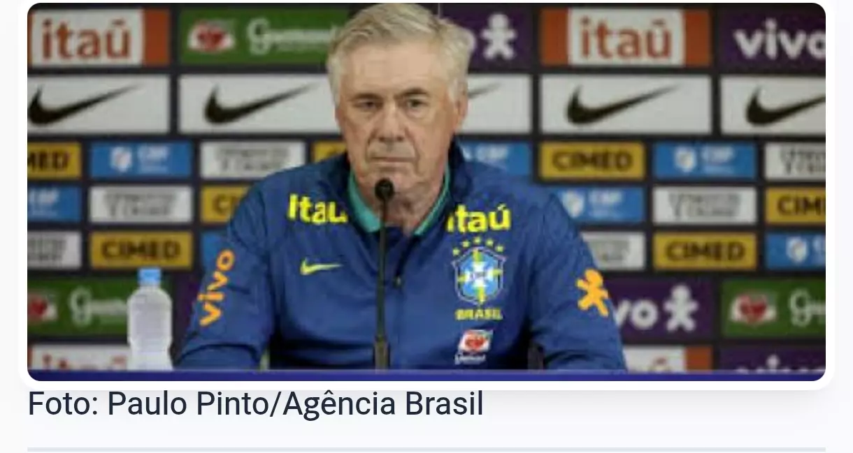 CBF aponta prazo para renovação de Ancelotti na Seleção